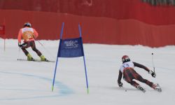 Gabriel Gorce y Arnau Ferrer en el supergigante de Sochi 2014.