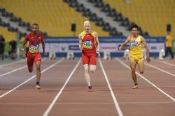 Diego Sancho, 100m T13, Mundial Atletismo Doha 2015