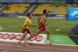 Manuel Garnica 800m T11  Mundial Atletismo Doha2015