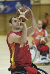 Agustn Alejo, Jugador Baloncesto en silla de ruedas