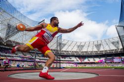 Kim Lpez, medalla de bronce en el Campeonato del Mundo de Atletismo Paralmpico Londres 2017