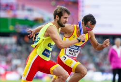 Relevo 4x100 T11-T13 Campeonato del Mundo de Atletismo Paralmpico Londres 2017