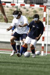 Vicente Aguilar durante un entrenamiento de la seleccin espaola de ftbol sala.