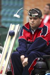 Santiago Pesquera en el Campeonato de Espaa de Boccia por Selecciones Autonmicas 2007.