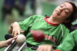 Yolanda Martn durante una competicin.