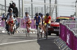 Raquel Acinas, ciclismo ruta en Brands Hatch