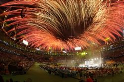 Ceremonia de clausura de Londres 2012.