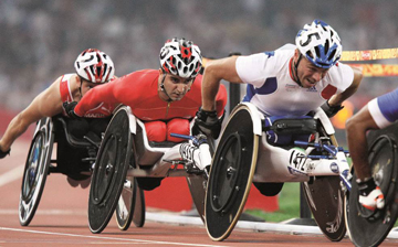 Deportistas paralmpicos