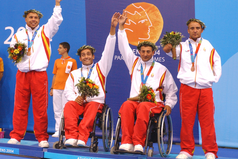 Medallistas españoles en Atenas 2004