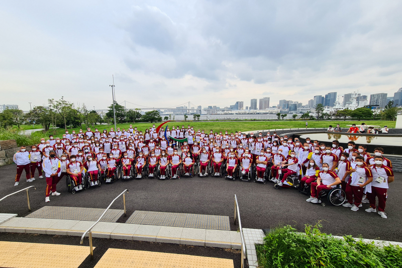 El Equipo Paralímpico Español Tokio 2020