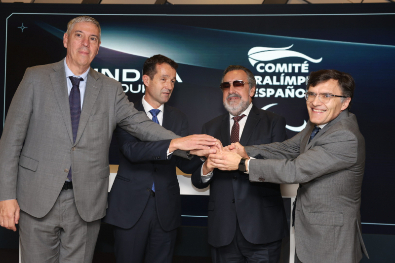 Indra Group apoya a los deportistas españoles en su camino a los Juegos Paralímpicos de 2028