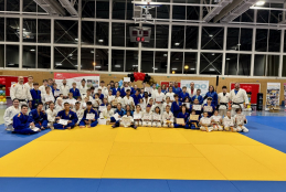 Más de 130 judokas con y sin discapacidad participan en unas jornadas de promoción de judo paralímpico en Logroño