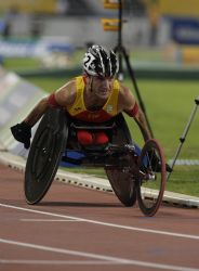 Santi Sanz 1500 T52 Mundial Atletismo Doha 2015