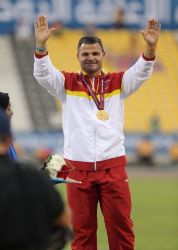 David Casinos, medalla de Oro lanzamiento de disco Mundial Atletismo Doha2015