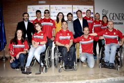 Presentacin preseleccin paralmpica espaola para Rio2016 en Valencia