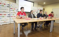 Presentacin preseleccin del Equipo Paralmpico Espaol para Ro2016 en Murcia