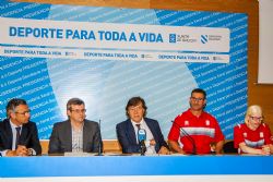 Presentación de la preselección del equipo para los Juegos de Río2016 en Vigo