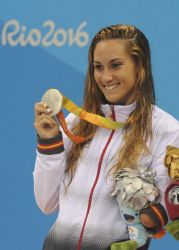 Sarai Gascon medalla de plata en la prueba 200m combinado individual femenino categora SM9