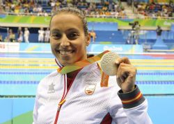 Teresa Perales, medalla de plata en 200estilos SM5, JJPP Rio 2016