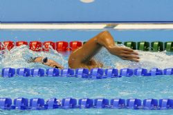 Marta Gmez Battelli en los 400 metros libre