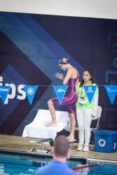 Sarai Gascn gana la medalla de oro en los 50 metros libre S9 durante la sexta jornada del Campeonato del Mundo de Natacin Paralmpica Mxico 2017.