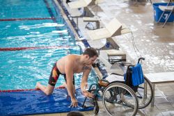 Antoni Ponce en los 200 metros estilos SM6 durante la sexta jornada del Campeonato del Mundo de Natacin Paralmpica Mxico 2017.