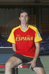 Jose Manuel, miembro de la Seleccin Espaola de Tenis de Mesa.