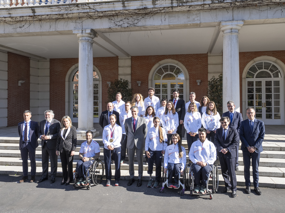 Recepción en el Palacio de la Moncloa