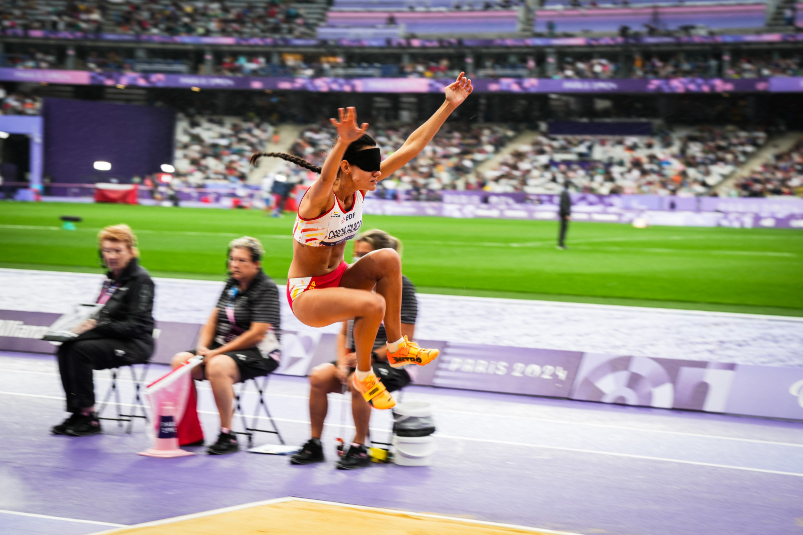 Alba García Falagán salta hasta el bronce en los Juegos de París 2024