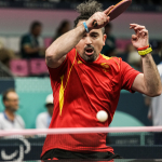 Jorge Cardona en los cuartos de final hombres individual - clase 9 