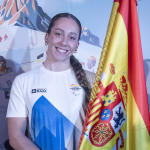 Audrey Pascual elegida como abanderada para Milán Cortina 2026