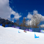 Emilio Redondo, snowboard 2ª manga del banked slalom