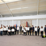 El Equipo Paralímpico Español es recibido en la Moncloa por el presidente del gobierno, Pedro Sánchez