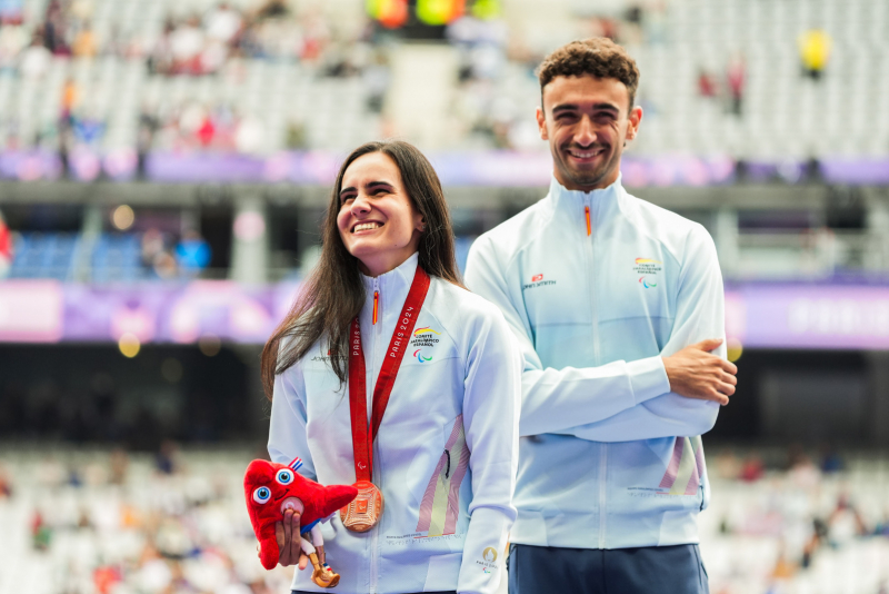 Alba García Falagán salta hasta el bronce en los Juegos de París 2024