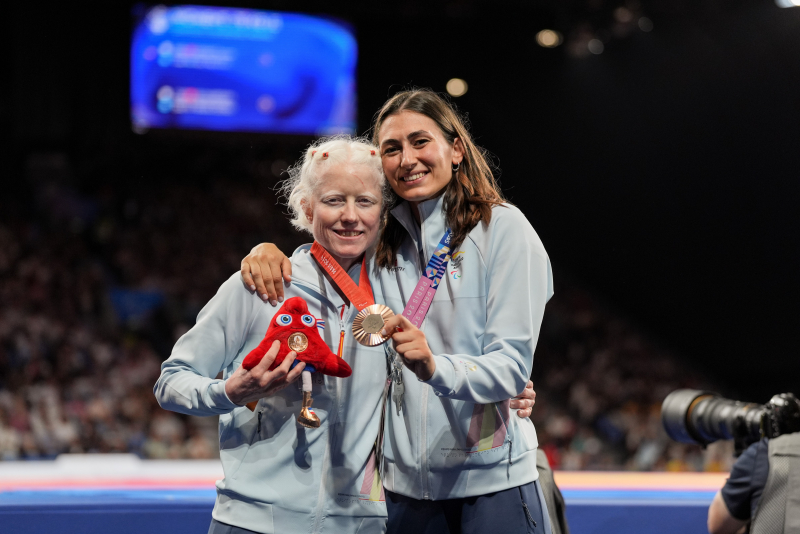 Marta Arce regresa al podio 12 años después para colgarse el bronce en París 2024