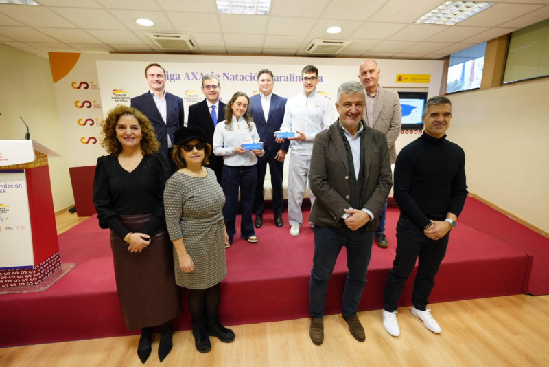 Beatriz Lérida y Marco Ozaeta se alzan con la Liga AXA de Natación Paralímpica 2025