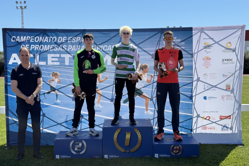 Aner Aróstegui se proclama vencedor del Campeonato de España Promesas Paralímpicas de Atletismo 2026 