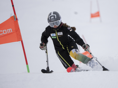 María Martín-Granizo, concentración previa a los JJPP de Milán-Cortina 2026