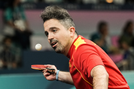 Jorge Cardona en los cuartos de final hombres individual - clase 9 