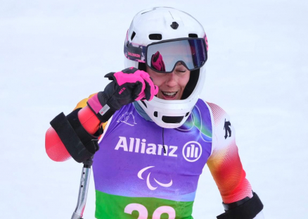 Audrey Pascual en el slalom de la combinada JJPP Milano Cortina 2026