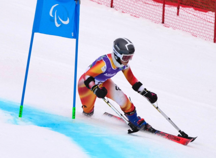 María Martín-Granizo 1ª manga slalom gigante Milán Cortina 2026