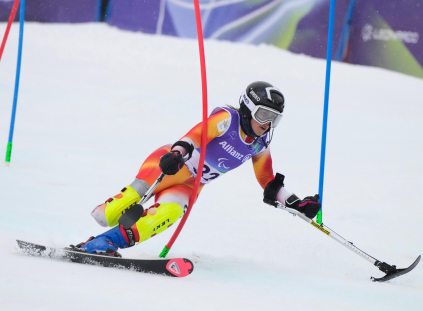María Martín-Granizo 1ª manga del slalom Milán Cortina 2026