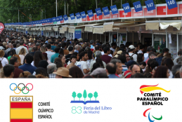 Los Comités Olímpico y Paralímpico Españoles se unen a la Feria del Libro de Madrid en una colaboración histórica