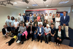 Foto de familia tras el encuentro