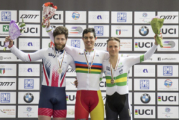 Podio oro Alfonso Cabello