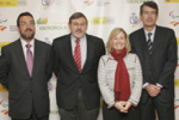Miguel Carballeda, Jaime Lissavetzky, Amparo Valcarce y Fernando Becker